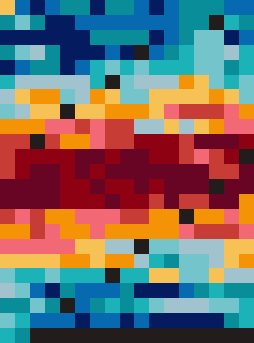 Squares Temperature Blanket